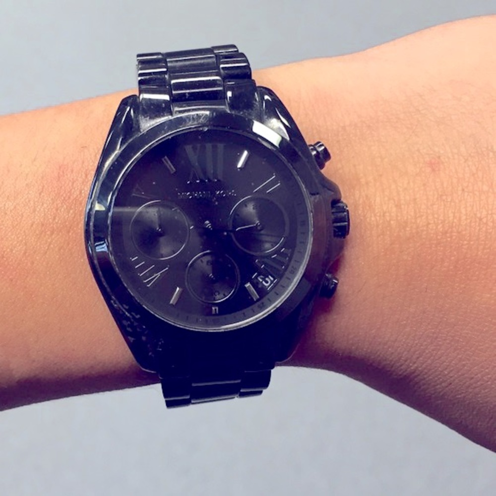 Black Michael Khors Watch